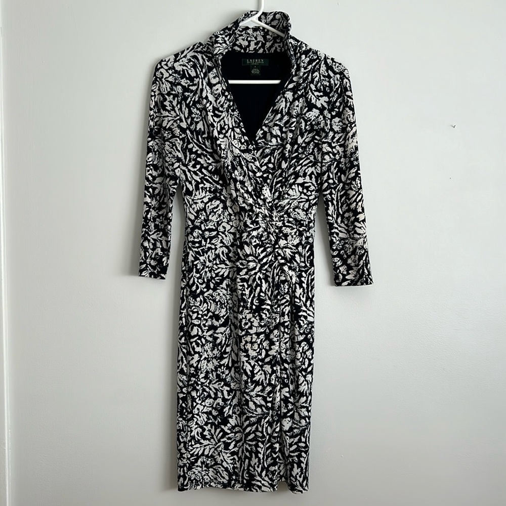 Ralph Lauren Long Sleeve Midi Dress